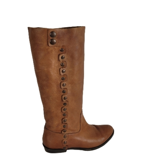 Nine West Shoes - Nine West vintage brown studded ridding boots